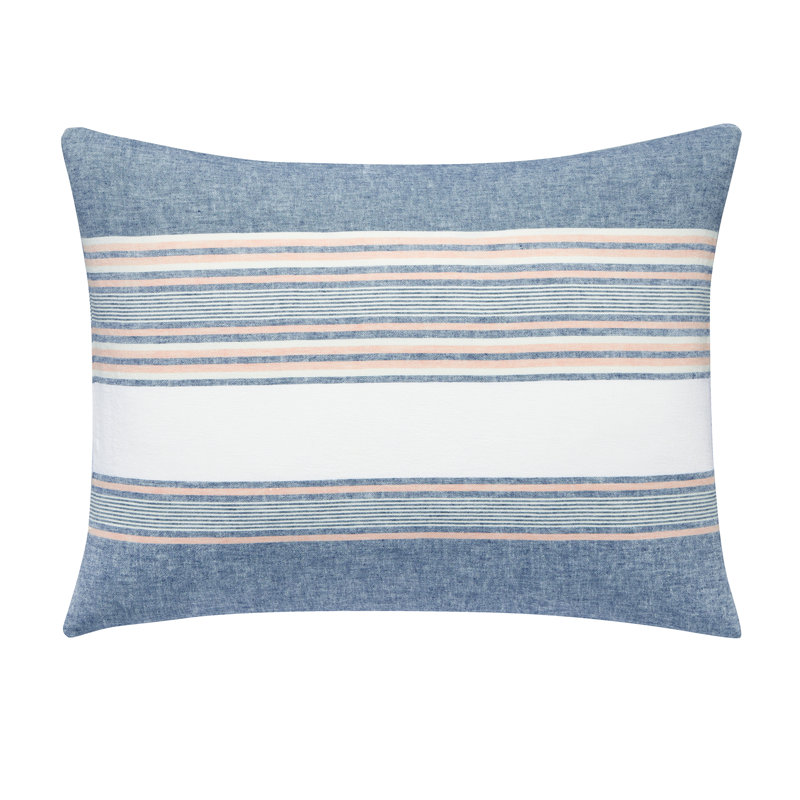 SPLENDID HOME Splendid Tuscan Stripe Linen/Cotton Blend Duvet Cover Set